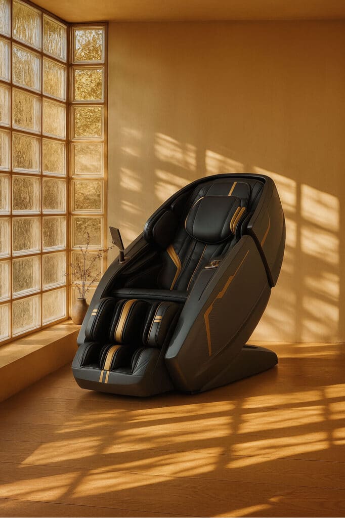 Massagestoel Totalseat Imperia zwart sfeer