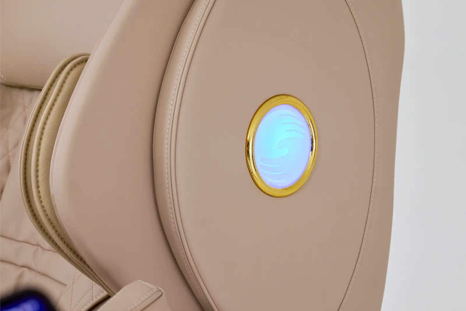 Massagestoel Totalseat Cervo II Beige Detail
