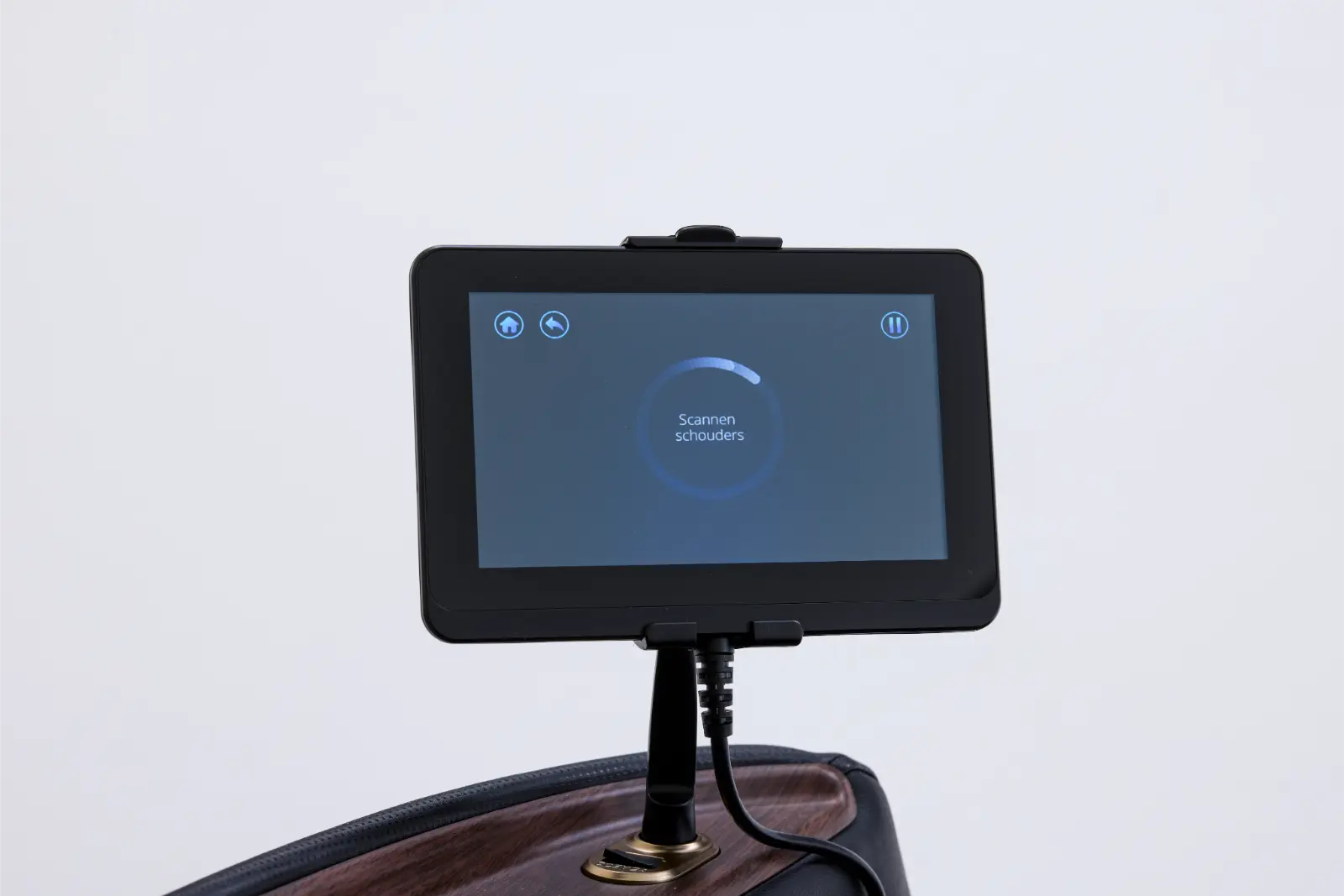 Massagestoel Totalseat Flavia Zwart Detail