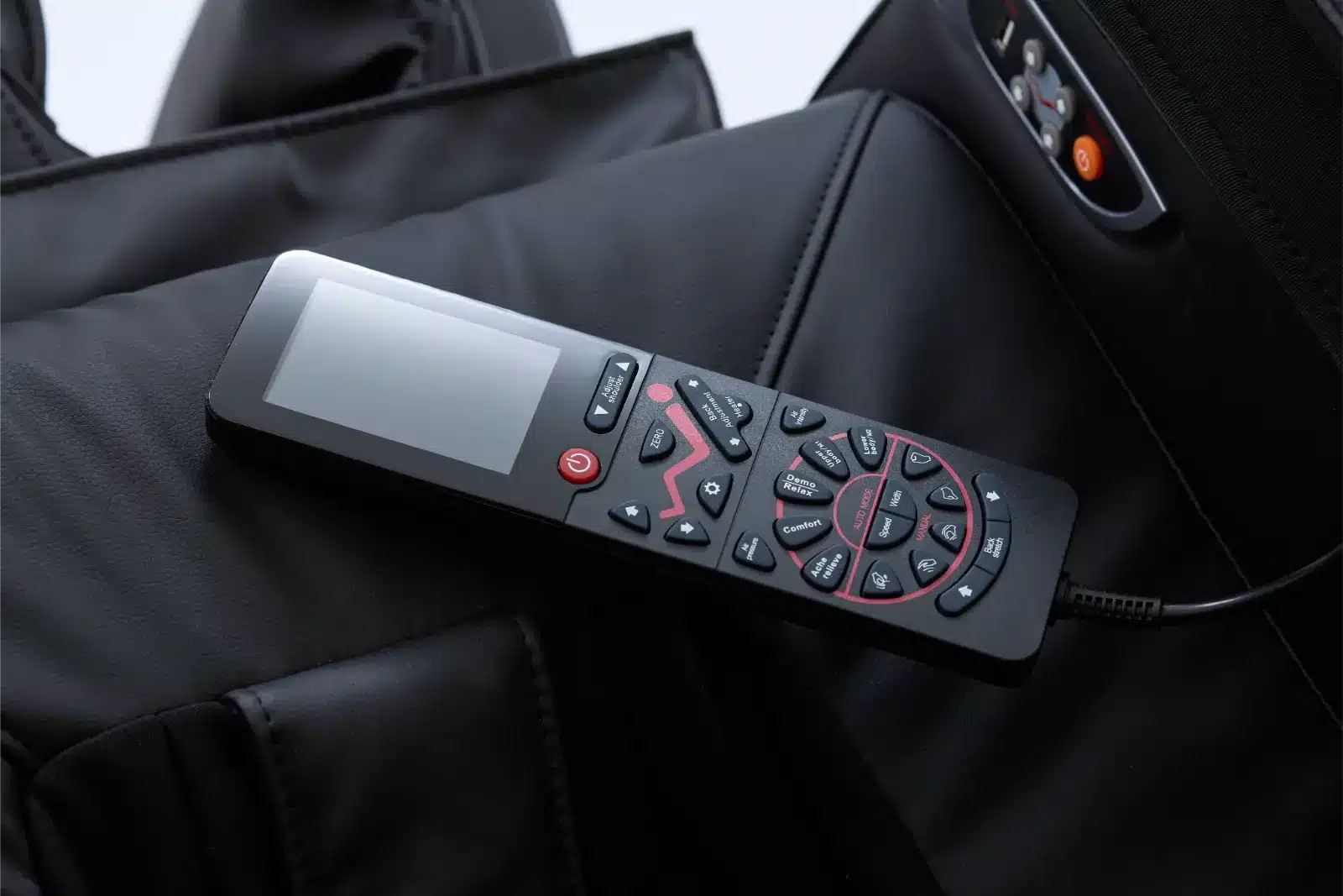 Massagestoel Totalseat Leone Zwart Detail