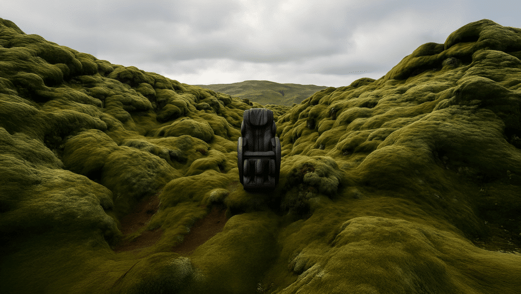 Totalseat massagestoel landschap mos